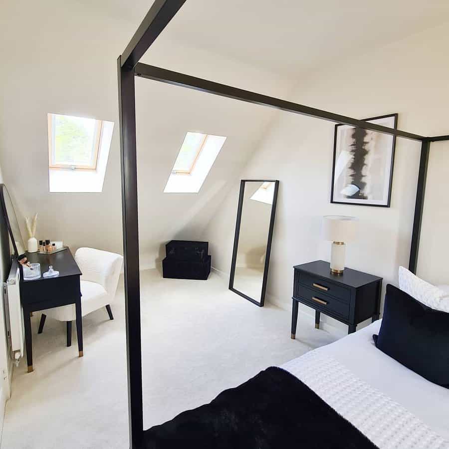 Black and white wall art