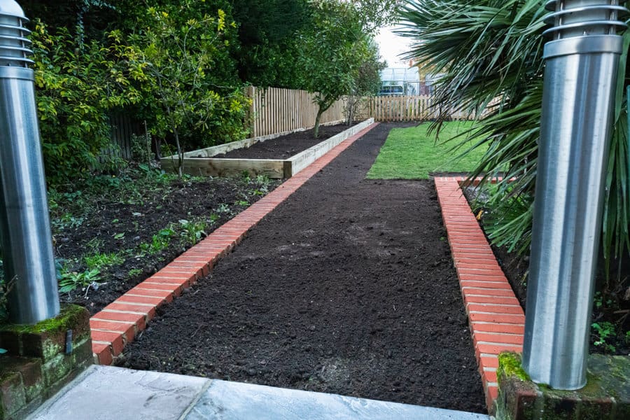 Brick edging