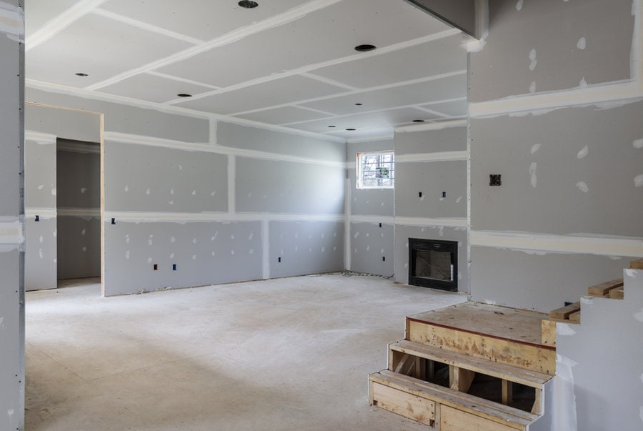 Drywall ceiling