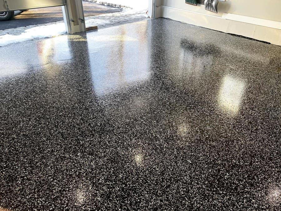 Garage epoxy floor