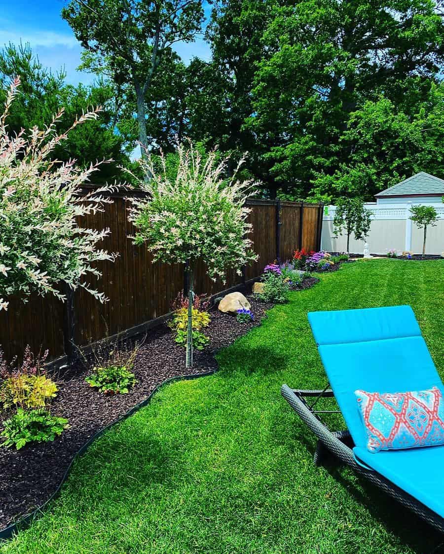 Fencing with landscaping