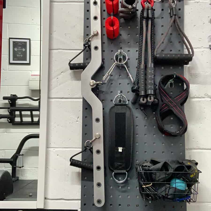 Gym peg board 