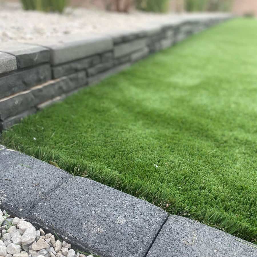 Backyard with lawn ideas