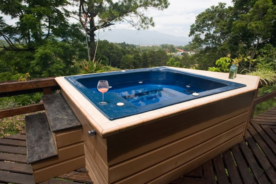 Minimalist Hot Tub Deck Ideas 5 Hot tub deck