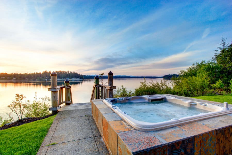 Nature View Hot Tub Deck Ideas 10 Hot tub views