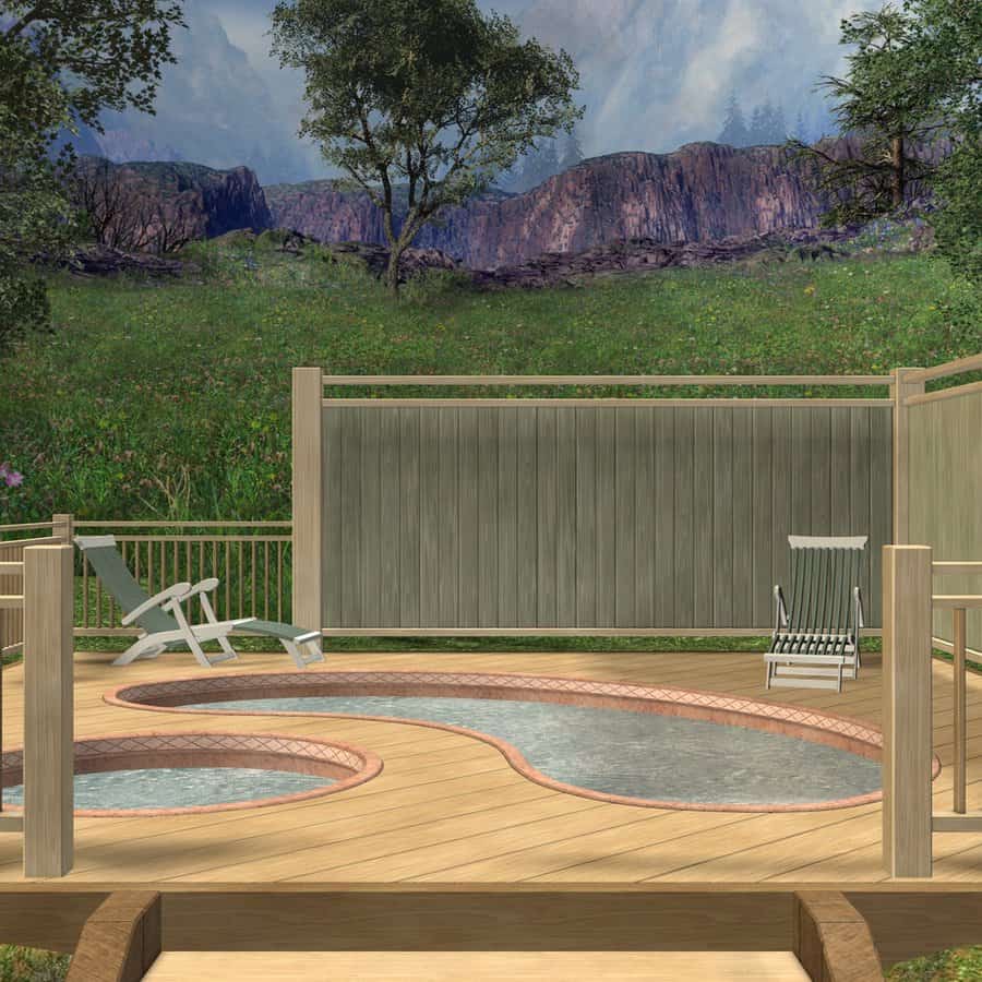 Nature View Hot Tub Deck Ideas 15 Hot tub views