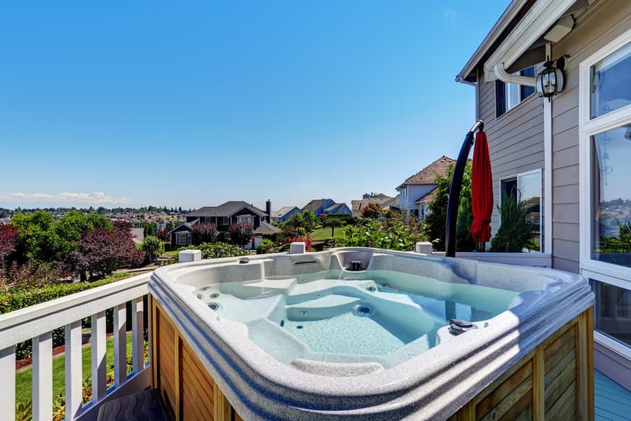 Nature View Hot Tub Deck Ideas 9 Hot tub views