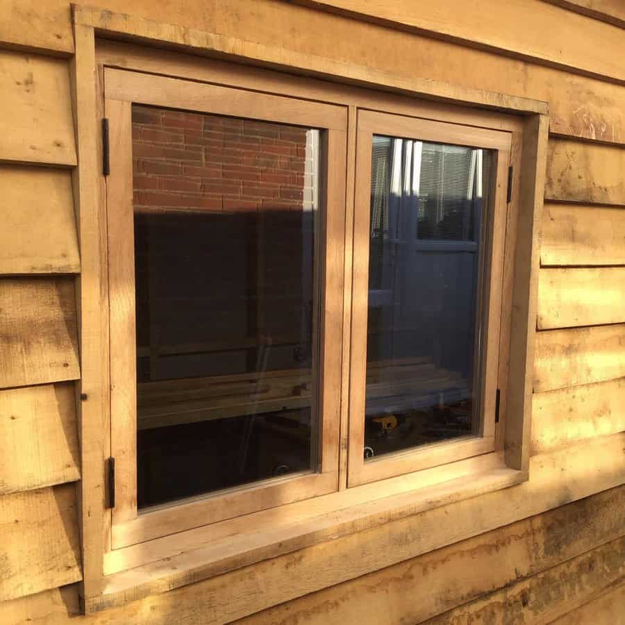 Wood window trim