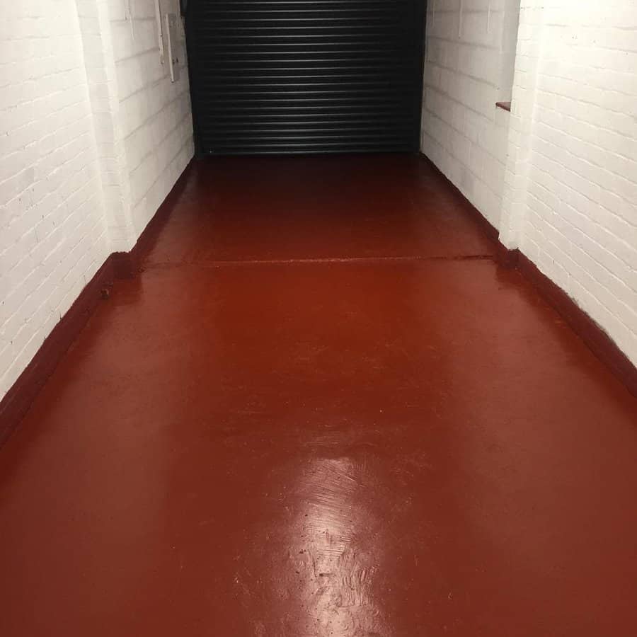 Concrete floor paint