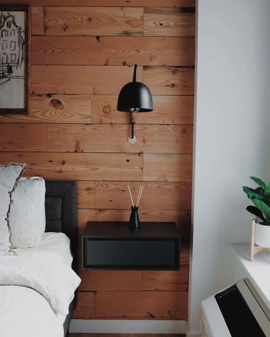 Black nightstand