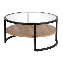 Round coffee table