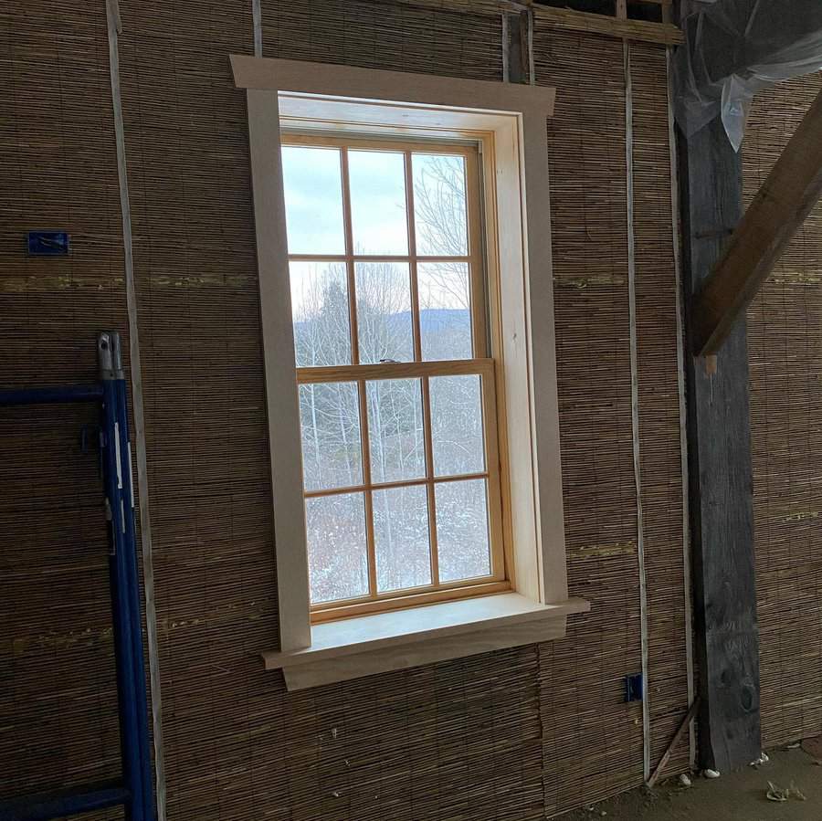 Colonial window trim