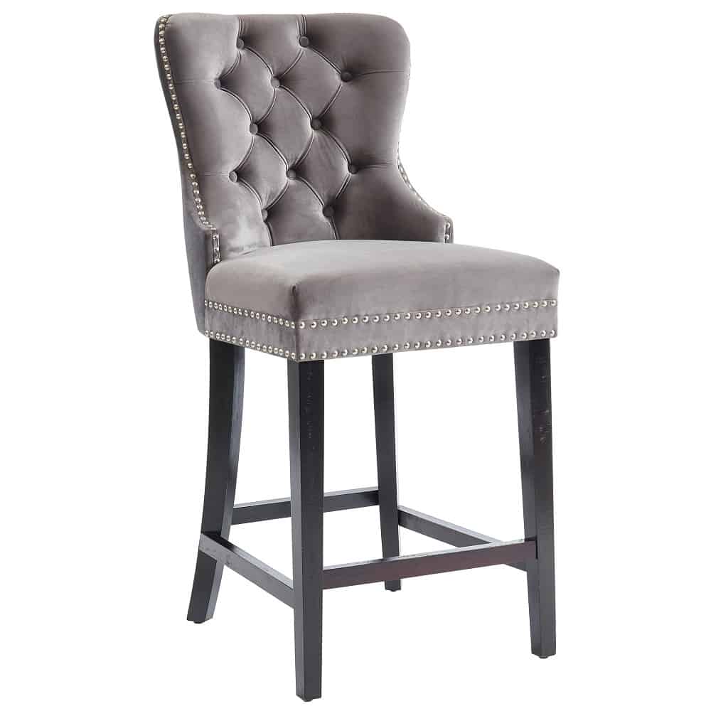 Worldwide Home Furnishings Counter Height Upholstered Bar Stool 